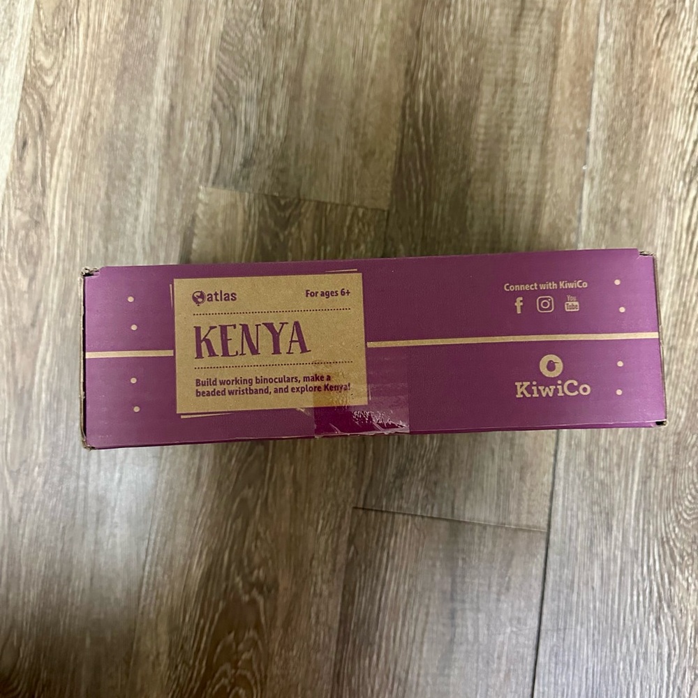 New Open Box Kiwi Kids Kenya Exploration Kit - Purple